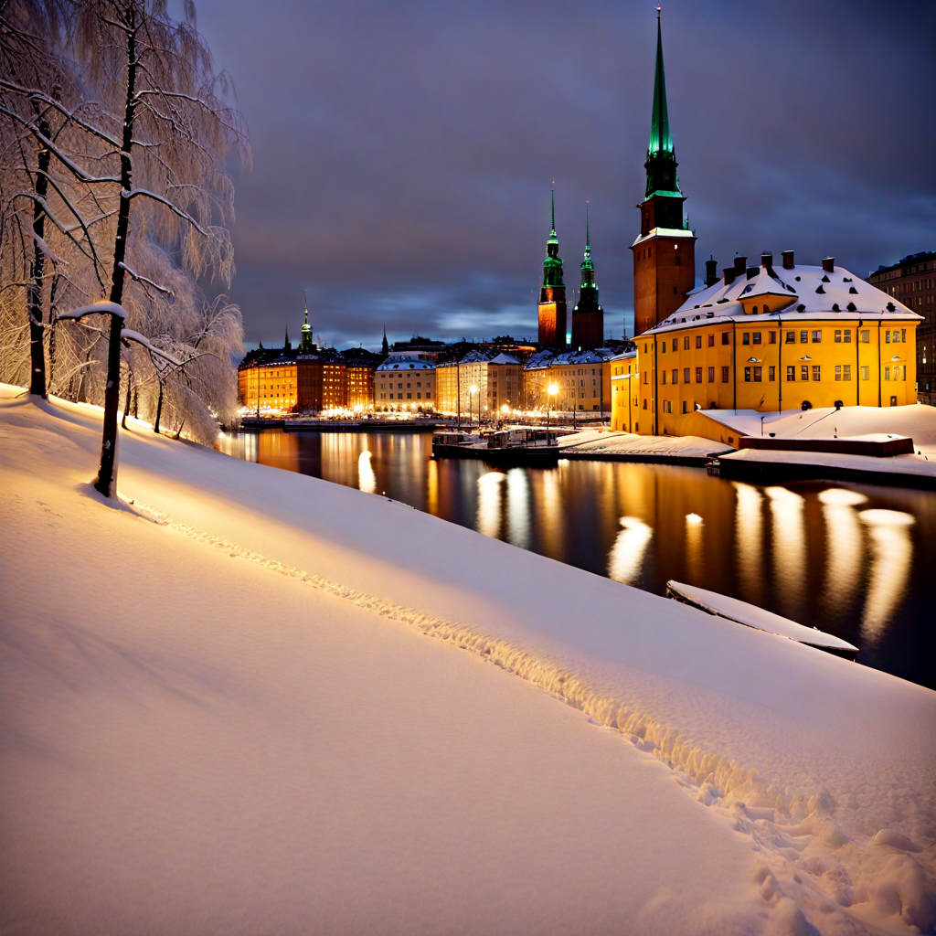 Stockholm @ night