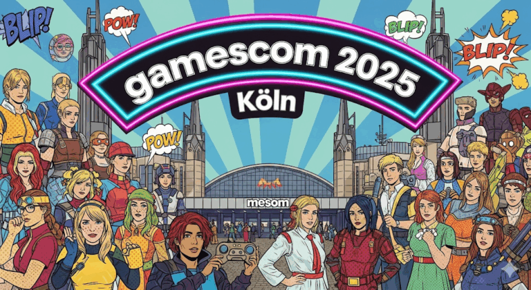Illustration Gamescom 2025 Köln